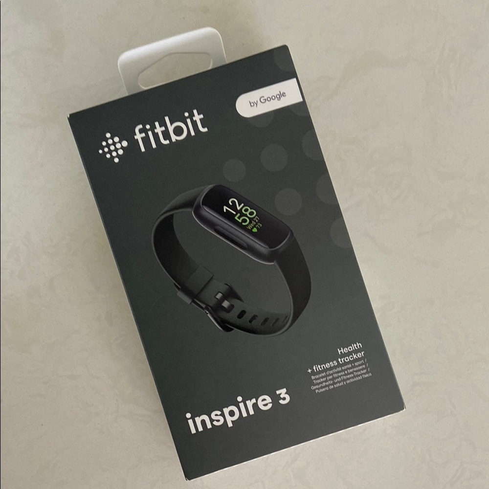 Fitbit Black Smartwatch Sleek Design
